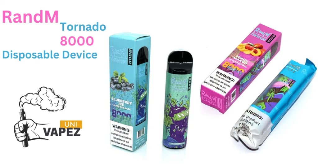 Randm Tornado 8000 Disposable Vape Device Buy Online | Uni Vapez