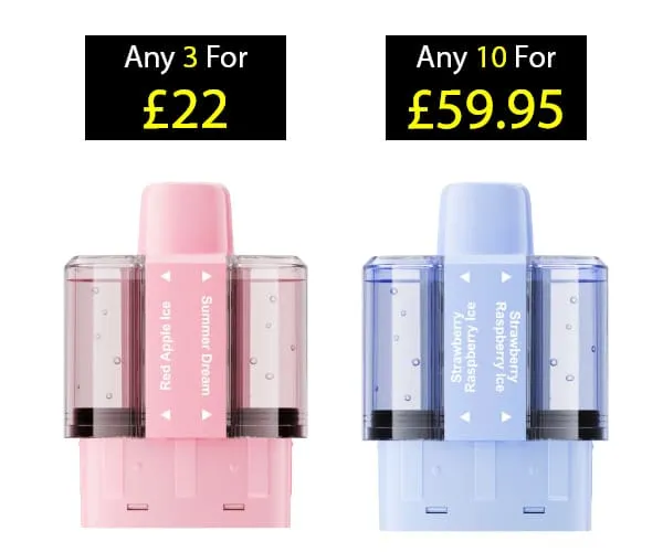 Crystal Pro Switch 30K Replacement Pods 20mg