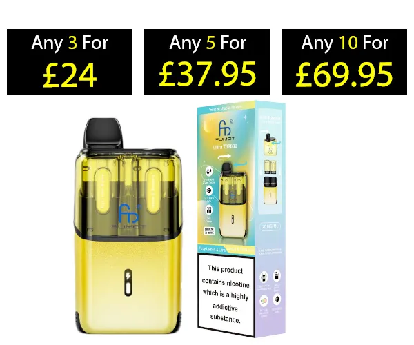 RandM Tornado Ultra T32000 By Fumot Dual Flavour Prefilled Pod Kit